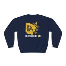 Load image into Gallery viewer, O4-0 - Our Bichigan -  Unisex NuBlend® Crewneck Sweatshirt