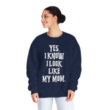 Load image into Gallery viewer, Yes. I know. Unisex NuBlend® Crewneck Sweatshirt