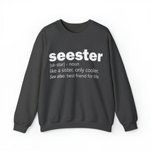 Load image into Gallery viewer, Seester -- AKA Best Friends - Unisex Heavy Blend™ Crewneck Sweatshirt