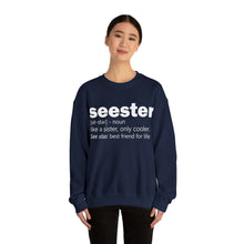 Load image into Gallery viewer, Seester -- AKA Best Friends - Unisex Heavy Blend™ Crewneck Sweatshirt