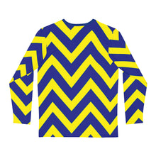 Load image into Gallery viewer, Go Blue! Men's Long Sleeve Shirt (AOP)