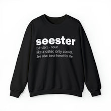 Load image into Gallery viewer, Seester -- AKA Best Friends - Unisex Heavy Blend™ Crewneck Sweatshirt