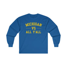 Load image into Gallery viewer, Go Blue! Ultra Cotton Long Sleeve Tee
