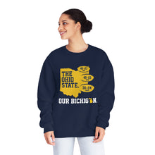 Load image into Gallery viewer, Three > The. Unisex NuBlend® Crewneck Sweatshirt