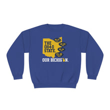 Load image into Gallery viewer, O4-0 - Our Bichigan -  Unisex NuBlend® Crewneck Sweatshirt