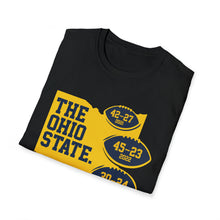 Load image into Gallery viewer, Three > The. Go Blue!  Unisex Softstyle T-Shirt