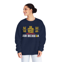 Load image into Gallery viewer, Hail Yeah > O4-0 - Our Bichigan -  Unisex NuBlend® Crewneck Sweatshirt