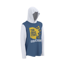 Load image into Gallery viewer, 4-Time Winners - All-Over Print Men's Sunscreen  Sports Hoodie With Thumb Holes