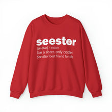 Load image into Gallery viewer, Seester -- AKA Best Friends - Unisex Heavy Blend™ Crewneck Sweatshirt