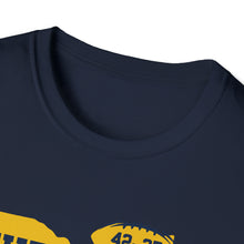 Load image into Gallery viewer, Three > The. Go Blue!  Unisex Softstyle T-Shirt