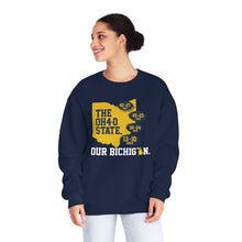 Load image into Gallery viewer, O4-0 - Our Bichigan -  Unisex NuBlend® Crewneck Sweatshirt