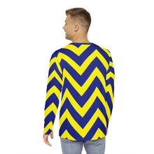 Load image into Gallery viewer, Go Blue! Men's Long Sleeve Shirt (AOP)