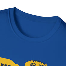 Load image into Gallery viewer, Three > The. Go Blue!  Unisex Softstyle T-Shirt