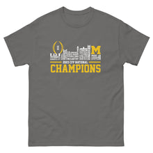 Load image into Gallery viewer, Michigan CFP National Champions 2023 - Men's classic tee