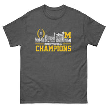 Load image into Gallery viewer, Michigan CFP National Champions 2023 - Men&#39;s classic tee
