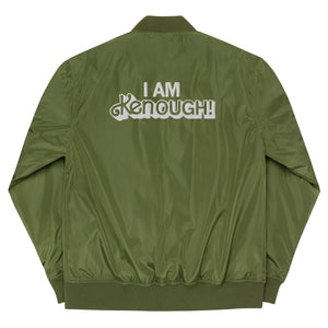 I am Kenough! Premium recycled bomber jacket