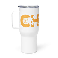 Load image into Gallery viewer, Brunswick Cheer Travel mug with a handle