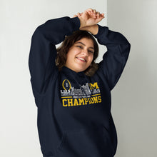 Load image into Gallery viewer, Michigan CFP National Champions 2023 - Unisex Hoodie