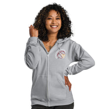 Load image into Gallery viewer, Brunswick Basketball Love - Unisex heavy blend zip hoodie