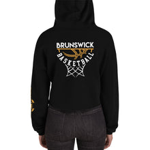 Load image into Gallery viewer, Brunswick Basketball - Welcome to the Station - Crop Hoodie