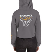 Load image into Gallery viewer, Brunswick Basketball - Welcome to the Station - Crop Hoodie