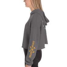Load image into Gallery viewer, Brunswick Basketball - Welcome to the Station - Crop Hoodie