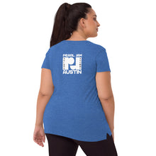 Load image into Gallery viewer, Show off your fandom! Women’s recycled v-neck t-shirt