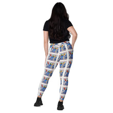 Load image into Gallery viewer, Condiment Man! Crossover leggings with pockets