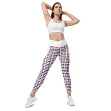 Load image into Gallery viewer, Hippy Van - Crossover leggings with pockets