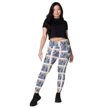 Load image into Gallery viewer, Condiment Man! Crossover leggings with pockets
