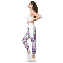 Load image into Gallery viewer, Hippy Van - Crossover leggings with pockets