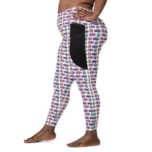 Load image into Gallery viewer, Hippy Van - Crossover leggings with pockets