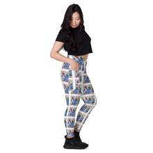 Load image into Gallery viewer, Condiment Man! Crossover leggings with pockets