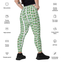 Load image into Gallery viewer, Avocado Love - Crossover leggings with pockets