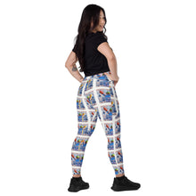 Load image into Gallery viewer, Condiment Man! Crossover leggings with pockets