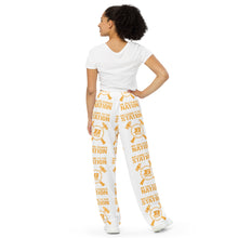 Load image into Gallery viewer, Welcome to the Station - All-over print unisex wide-leg pants