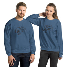 Load image into Gallery viewer, But First - Coffee -- Unisex Sweatshirt