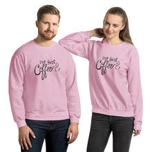 Load image into Gallery viewer, But First - Coffee -- Unisex Sweatshirt