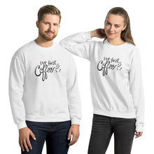 Load image into Gallery viewer, But First - Coffee -- Unisex Sweatshirt
