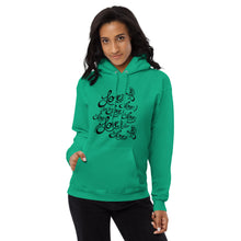 Load image into Gallery viewer, Love is Love - Unisex fleece hoodie