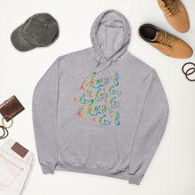 Load image into Gallery viewer, Love is Love Rainbow - Unisex fleece hoodie