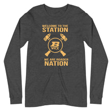 Load image into Gallery viewer, Welcome to the Station - Unisex Long Sleeve Tee