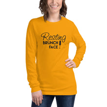 Load image into Gallery viewer, Resting Brunch Face - Unisex Long Sleeve Tee