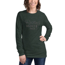 Load image into Gallery viewer, Resting Brunch Face - Unisex Long Sleeve Tee