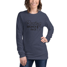 Load image into Gallery viewer, Resting Brunch Face - Unisex Long Sleeve Tee
