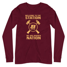 Load image into Gallery viewer, Welcome to the Station - Unisex Long Sleeve Tee