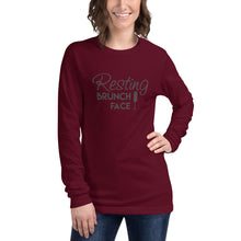 Load image into Gallery viewer, Resting Brunch Face - Unisex Long Sleeve Tee
