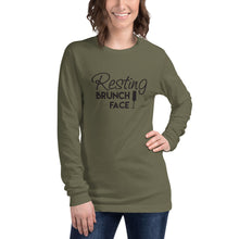 Load image into Gallery viewer, Resting Brunch Face - Unisex Long Sleeve Tee