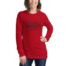 Load image into Gallery viewer, Resting Brunch Face - Unisex Long Sleeve Tee