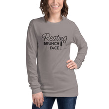 Load image into Gallery viewer, Resting Brunch Face - Unisex Long Sleeve Tee